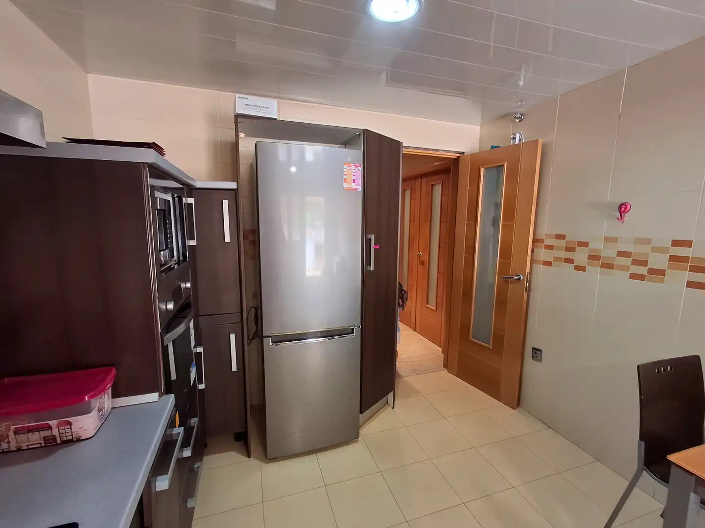 Cocina de Casa adosada en venta en Ciudad Real con Aire acondicionado, Calefacción y Jardín privado