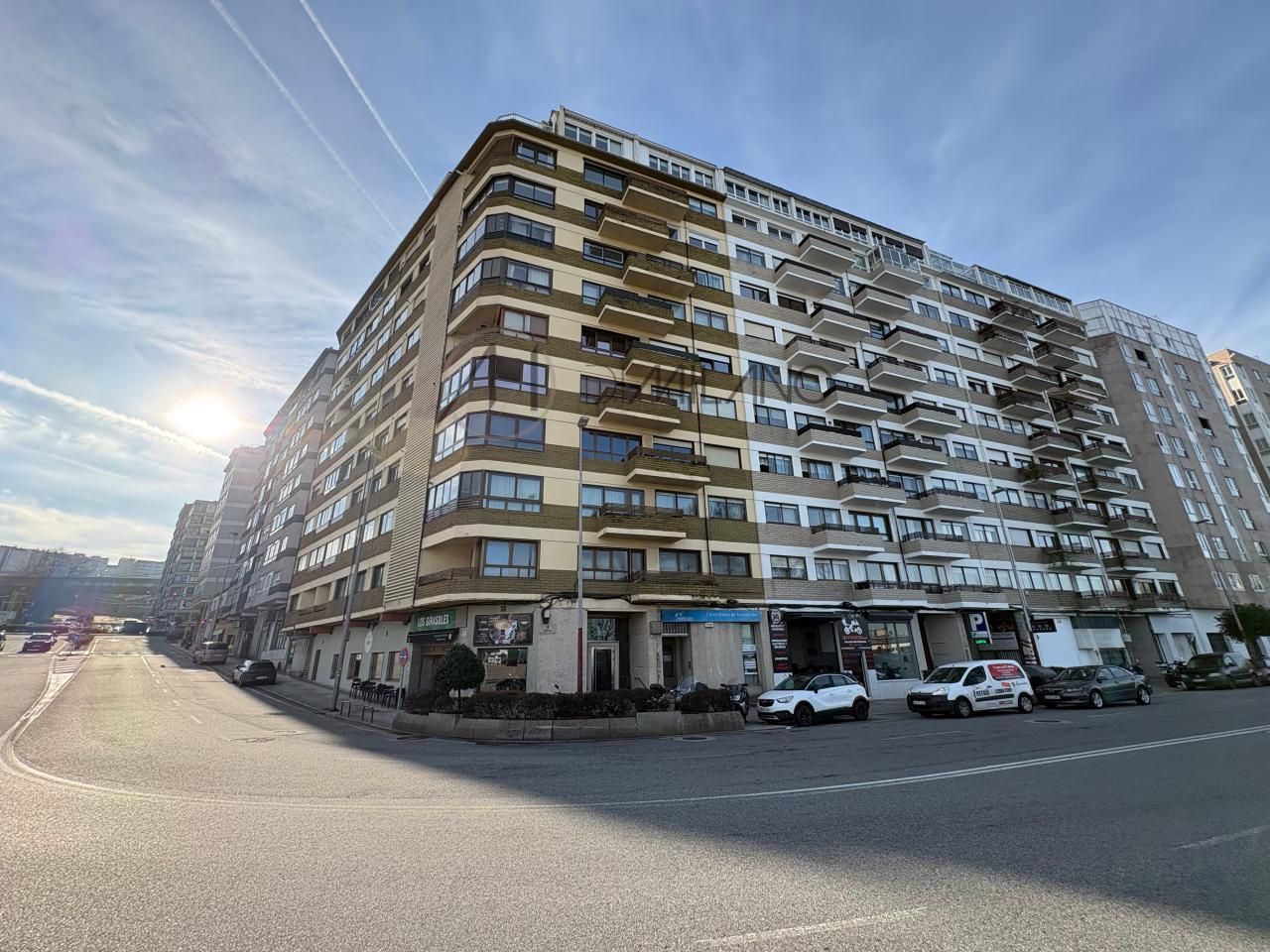 Exterior view of Flat for sale in Vigo   with Heating, Parquet flooring and Furnished