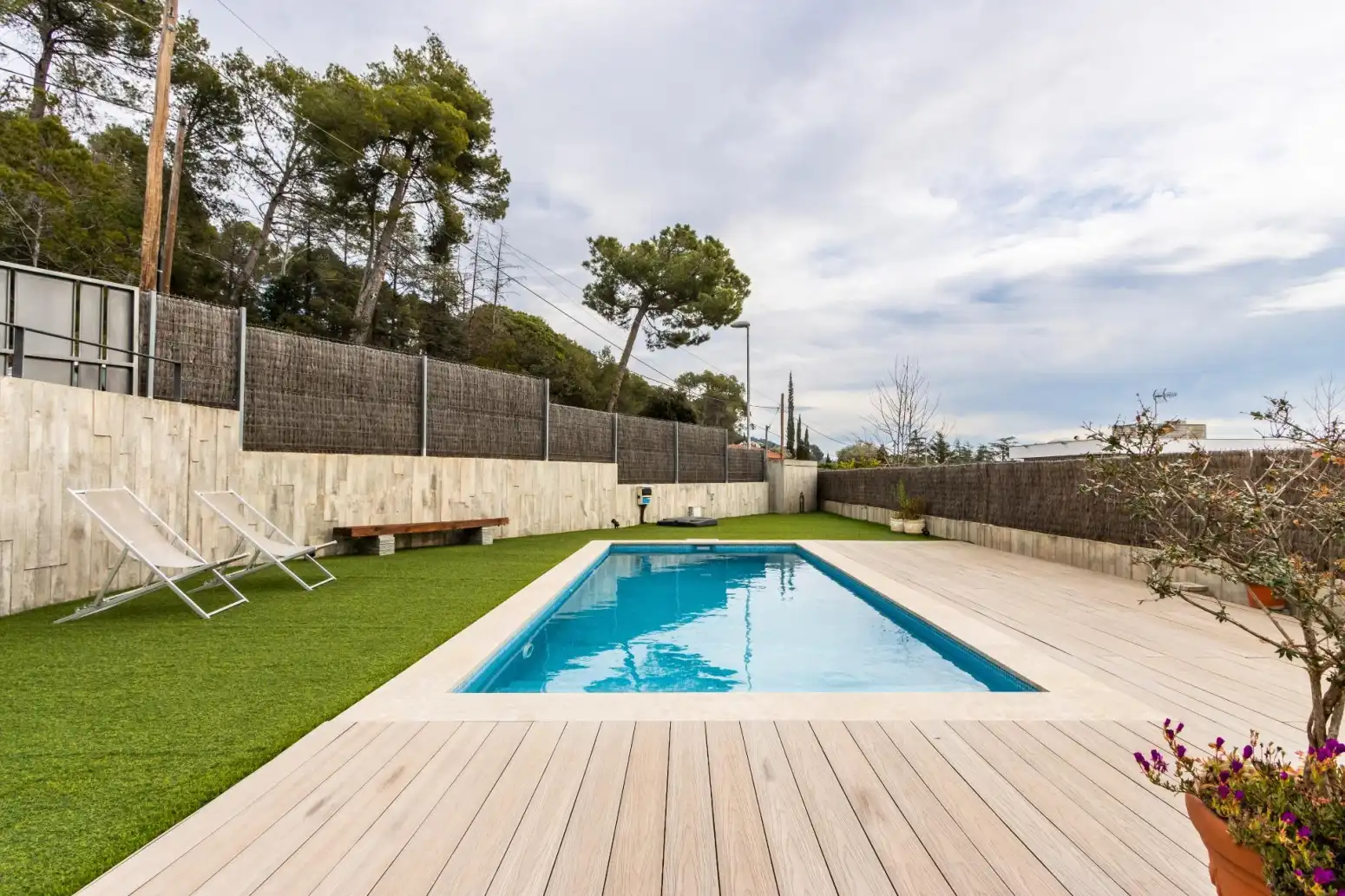 Piscina de Casa o chalet en venta en Matadepera con Aire acondicionado, Calefacción y Terraza