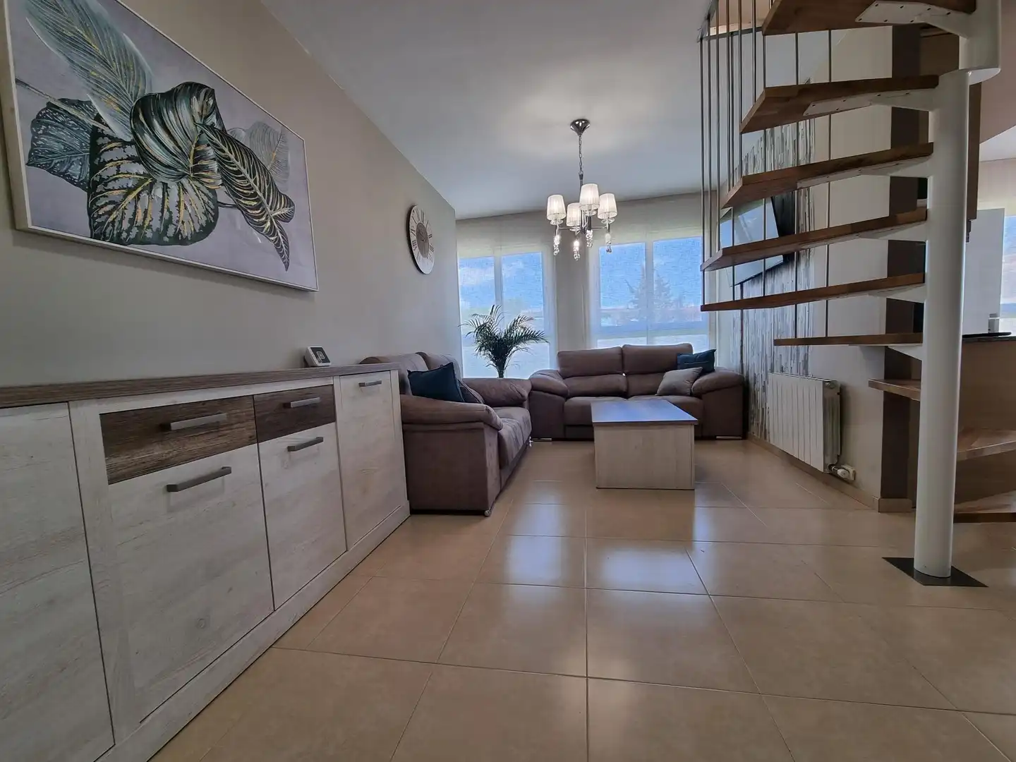 Sala d'estar de Dúplex en venda en Sabadell amb Calefacció i Terrassa