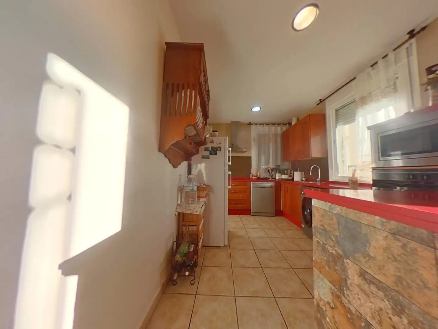 Cocina de Finca rústica en venta en Almodóvar del Río con Aire acondicionado, Jardín privado y Piscina