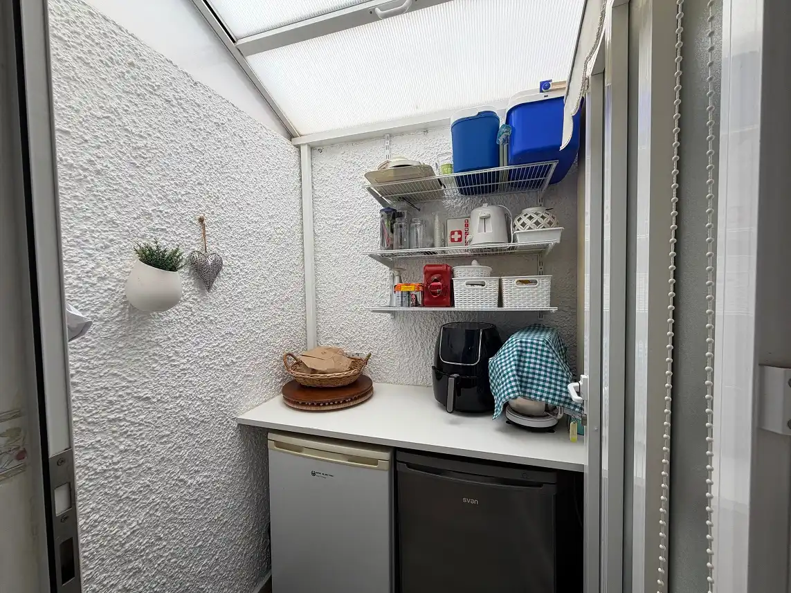Cocina de Casa adosada en venta en Santa Pola con Aire acondicionado, Terraza y Amueblado