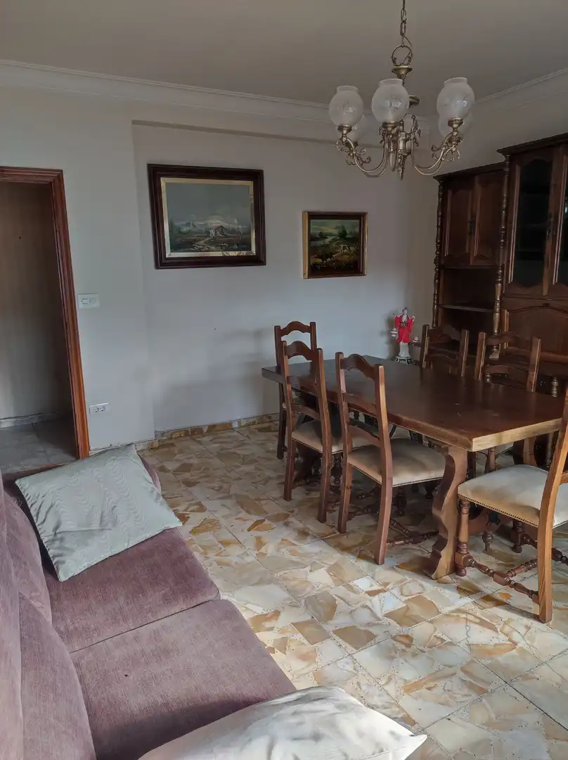 Dining room of Flat for sale in Abadín  with Heating, Terrace and Furnished