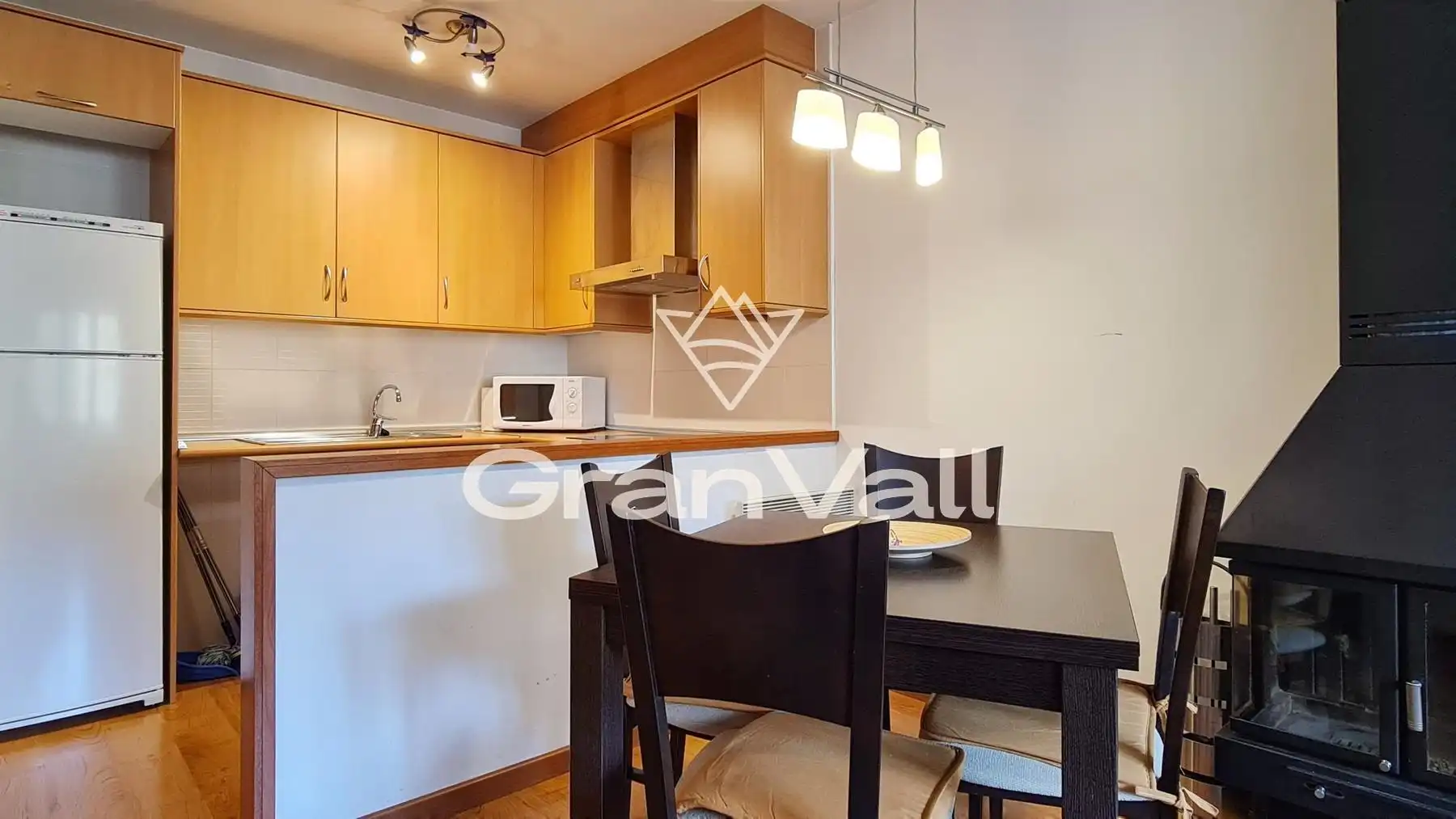 Cocina de Apartamento en venta en La Molina