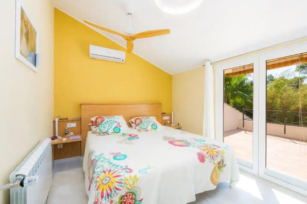 Bedroom of Houses for sale in Pollença  with Air Conditioner, Heating and Private garden