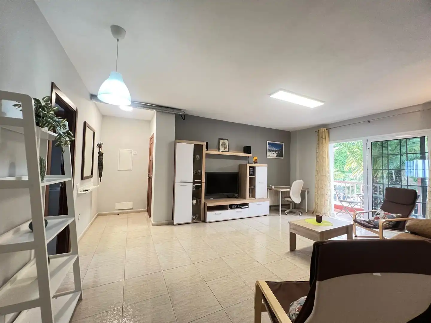 Wohnzimmer von Wohnung zur Miete in Los Realejos mit Terrasse, Abstellraum und Balkon