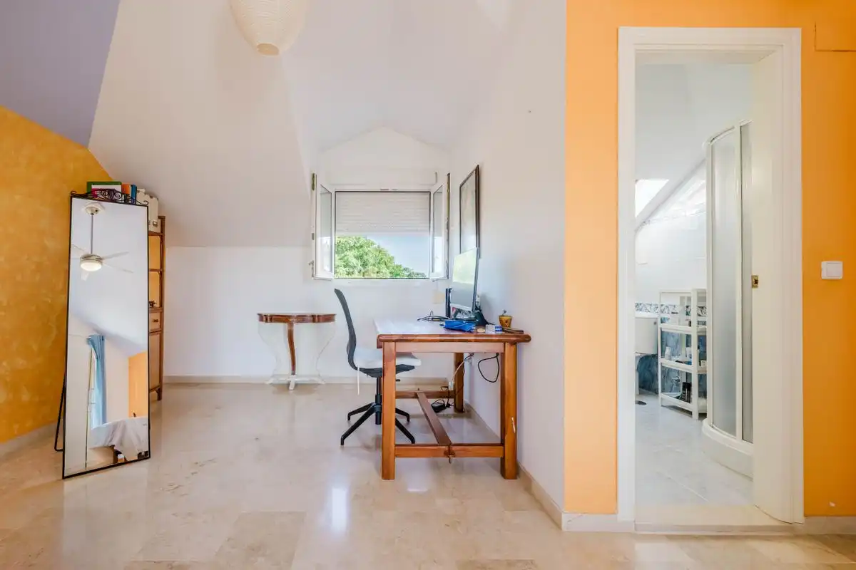 Terrassa de Casa o xalet en venda en Almensilla amb Aire condicionat, Calefacció i Jardí privat