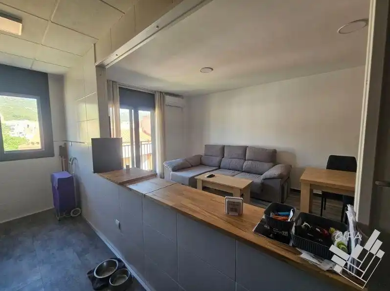Sala de estar de Piso en venta en Rossell con Aire acondicionado, Parquet y Terraza
