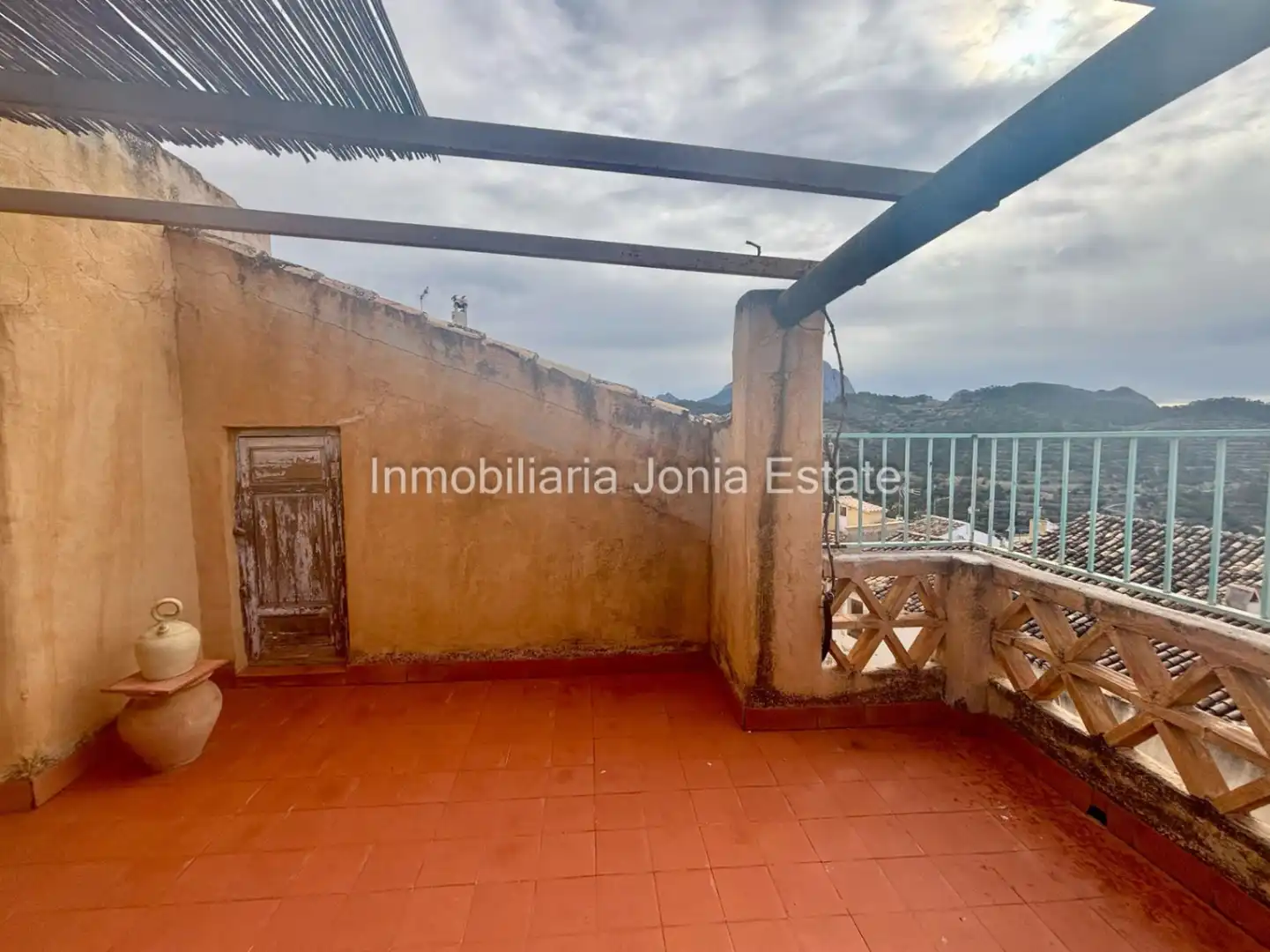 Terrace of Country homes for sale in Sella, Alicante