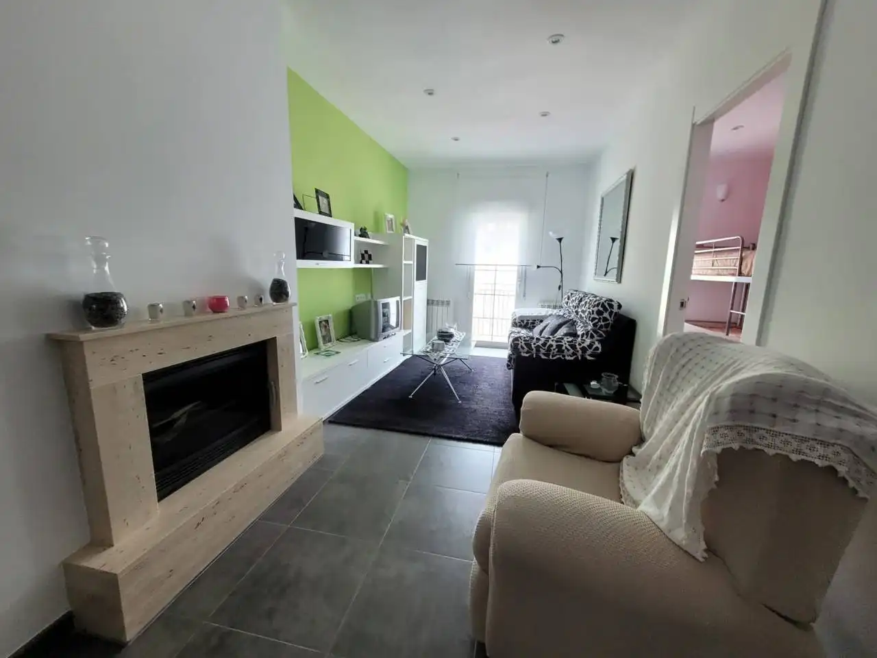 Sala d'estar de Casa o xalet en venda en Baza amb Aire condicionat, Calefacció i Jardí privat