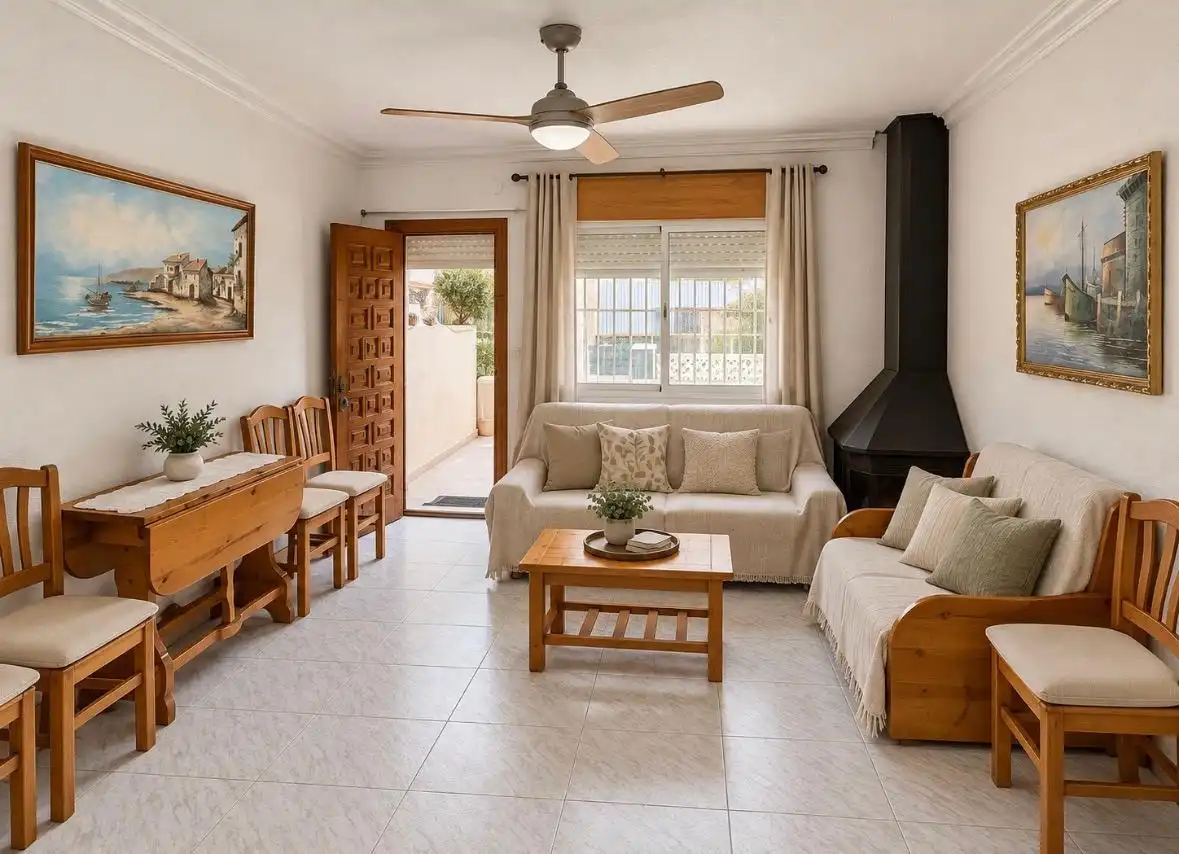 Sala de estar de Casa o chalet en venta en Pueblo Latino