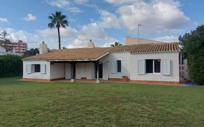 Exterior view of House or chalet for sale in La Manga del Mar Menor  with Air Conditioner, Private garden and Swimming Pool