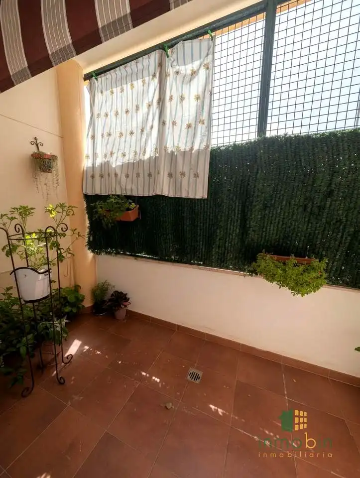 Terrasse von Erdgeschoss zum Verkauf in Don Benito mit Klimaanlage und Abstellraum