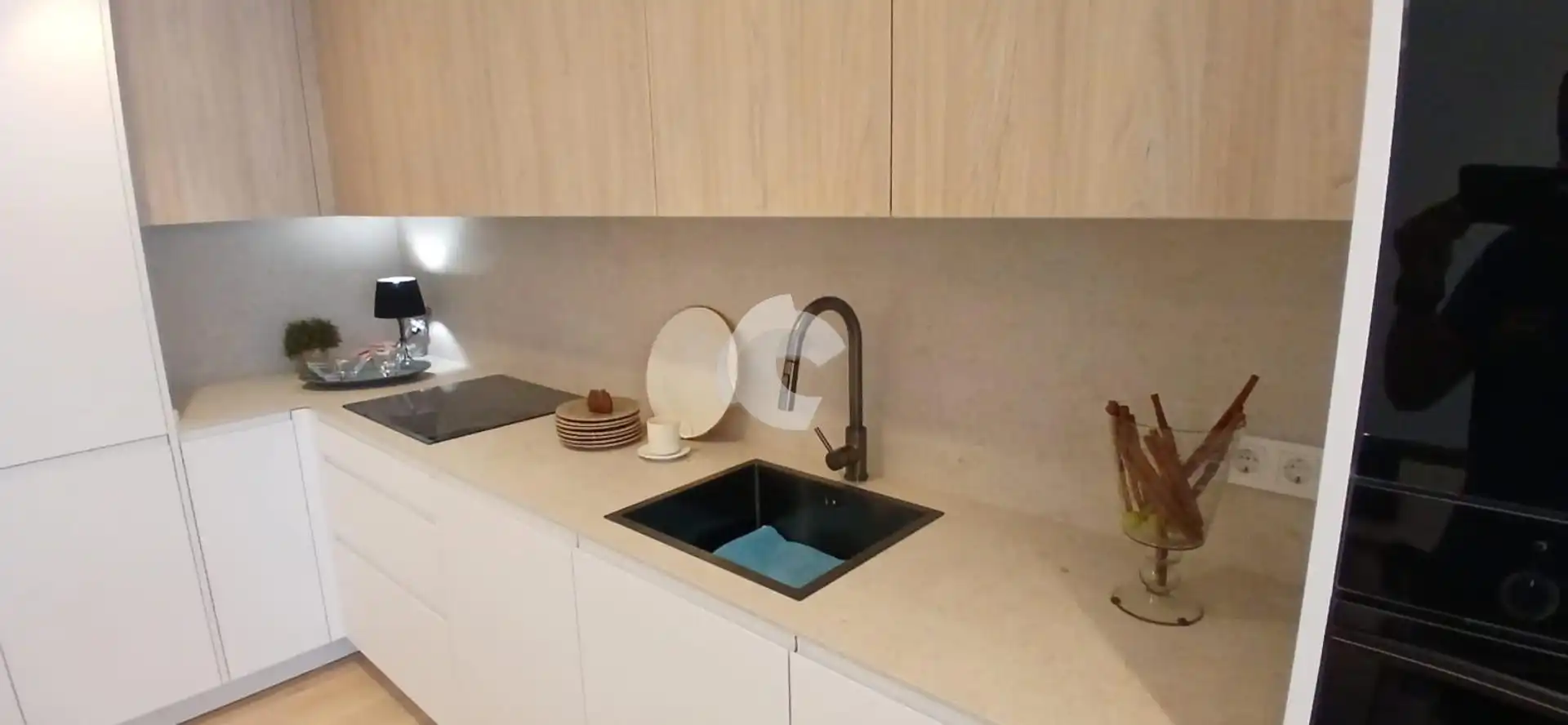 Kitchen of Flat for sale in Vigo   with Heating and Storage room
