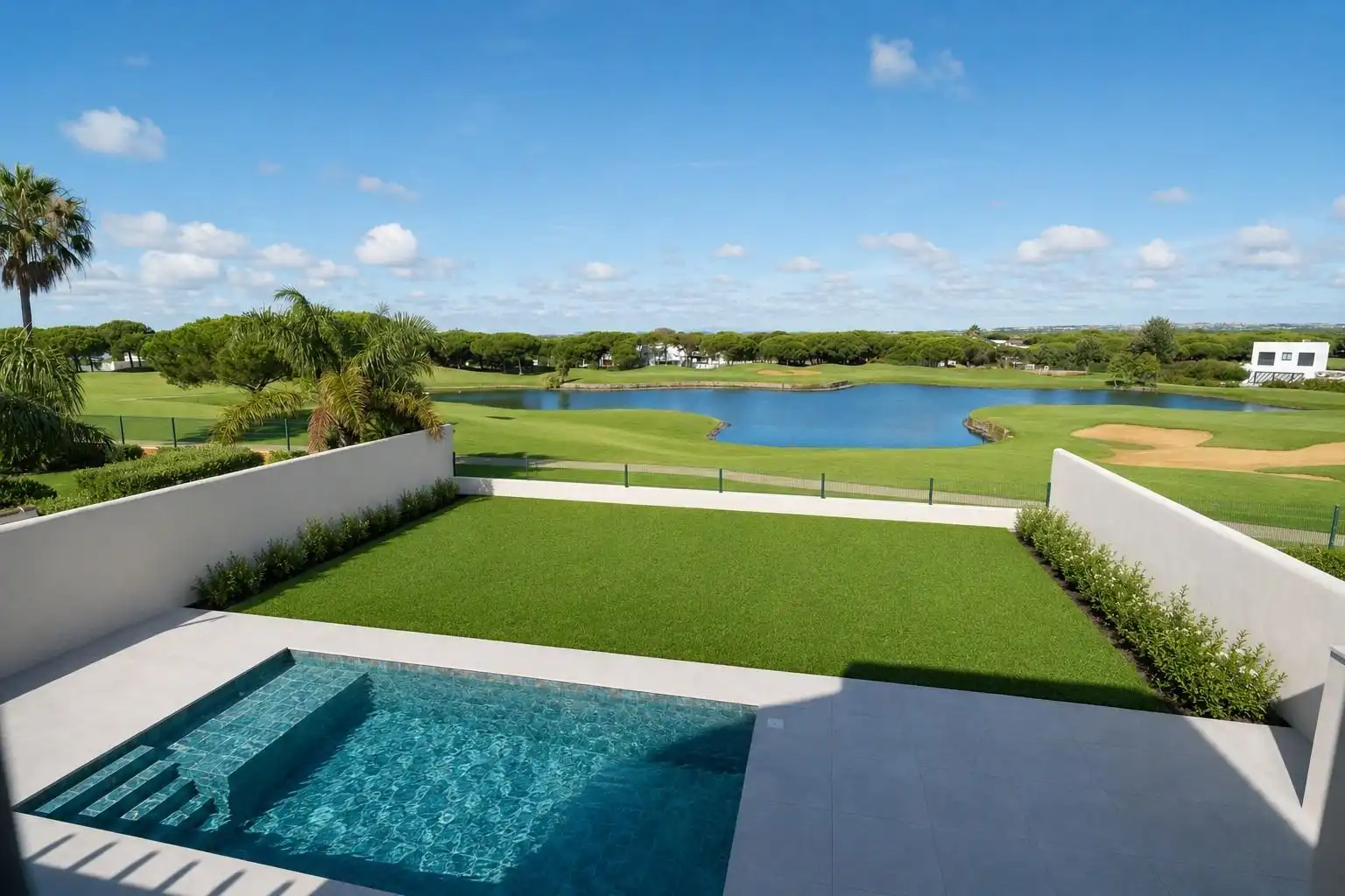 Swimming pool of Houses for sale in Chiclana de la Frontera  with Private garden, Terrace and Swimming Pool