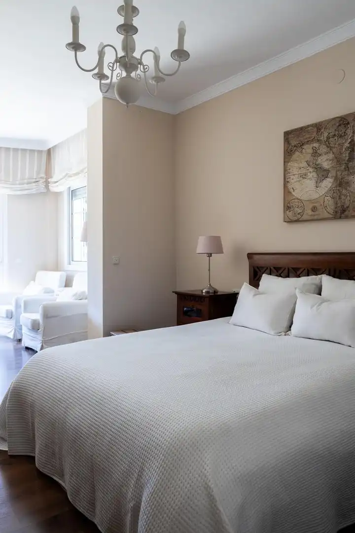 Schlafzimmer von Haus oder Chalet zum Verkauf in Mijas mit Klimaanlage, Heizung und Privatgarten
