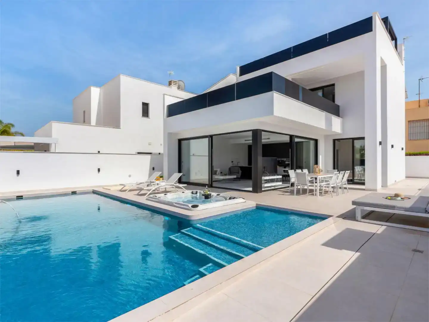 Piscina de Casa o chalet en venta en San Javier con Aire acondicionado, Piscina y Balcón