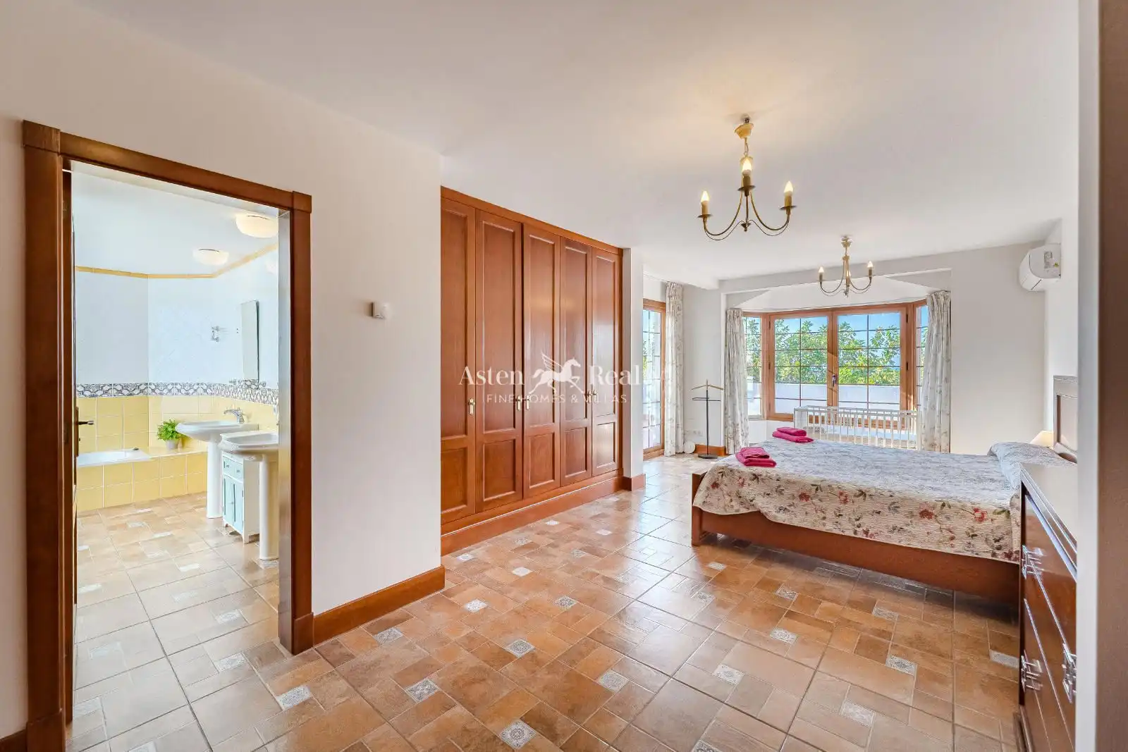 Bedroom of Houses for sale in Adeje  with Air Conditioner, Terrace and Swimming Pool