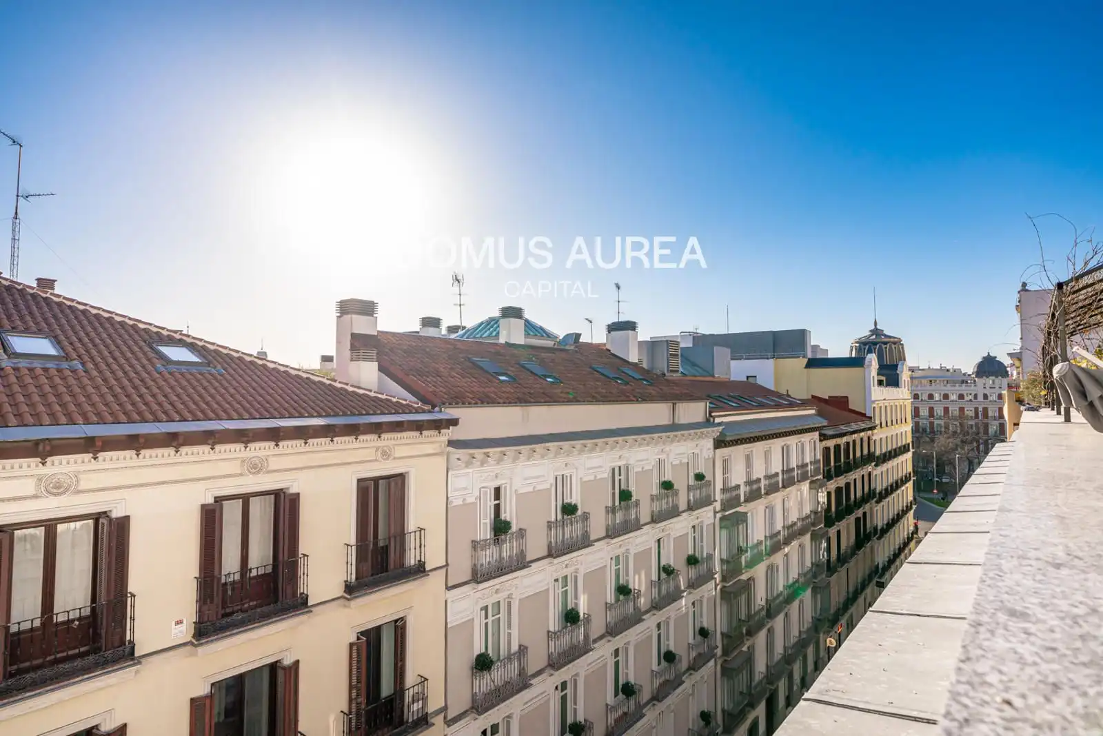 Exterior view of Attic for rent in Madrid  with Air Conditioner, Heating and Terrace