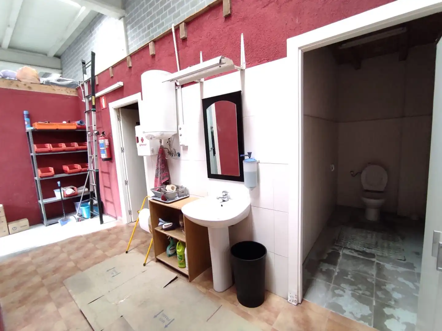 Baño de Nave industrial en venta en Elgeta