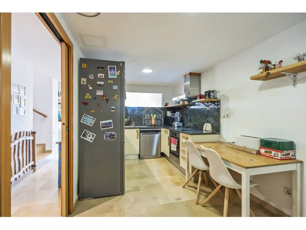 Cocina de Apartamento en venta en Ciutadella de Menorca con Calefacción, Terraza y Piscina