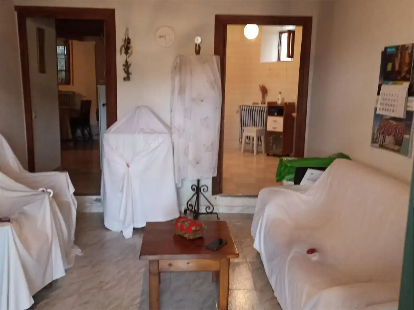 Sala de estar de Planta baja en venta en Membribe de la Sierra con Amueblado