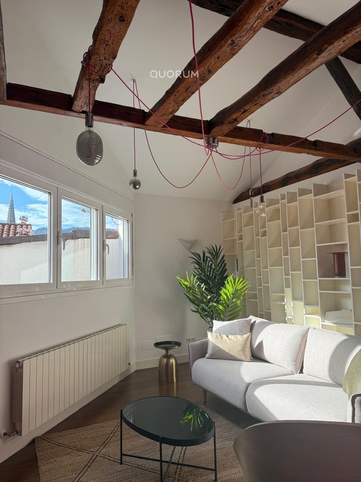 Sala de estar de Piso de alquiler en Bilbao  con Calefacción