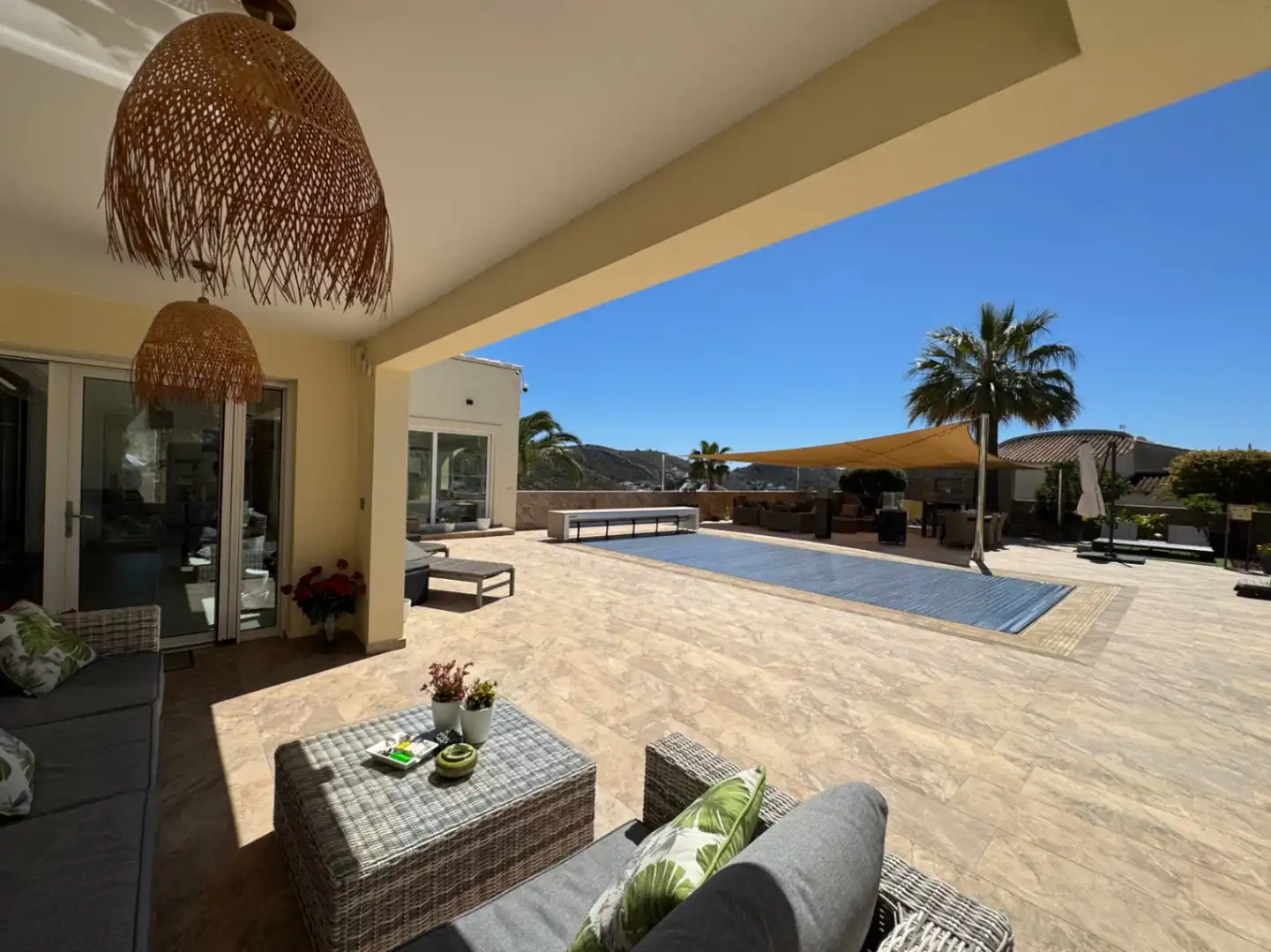 Terrace of Houses for sale in Moraira  with Air Conditioner, Heating and Private garden