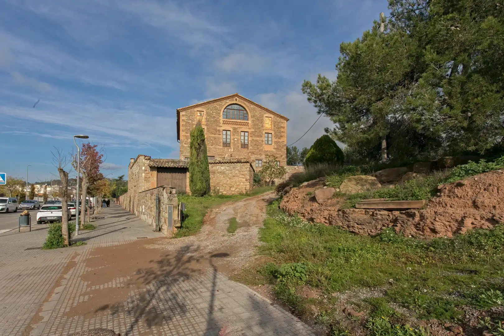 Vista exterior de Casa adosada en venda en Santpedor