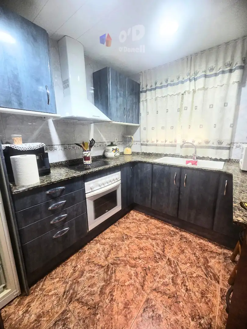 Kitchen of Flat for sale in Calafell  with Heating and Balcony