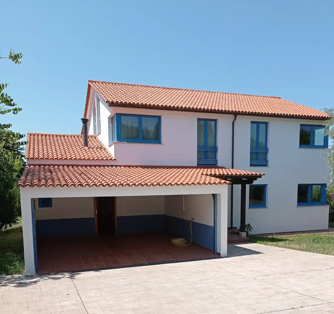 Exterior view of Houses for sale in Miño  with Heating, Parquet flooring and Storage room