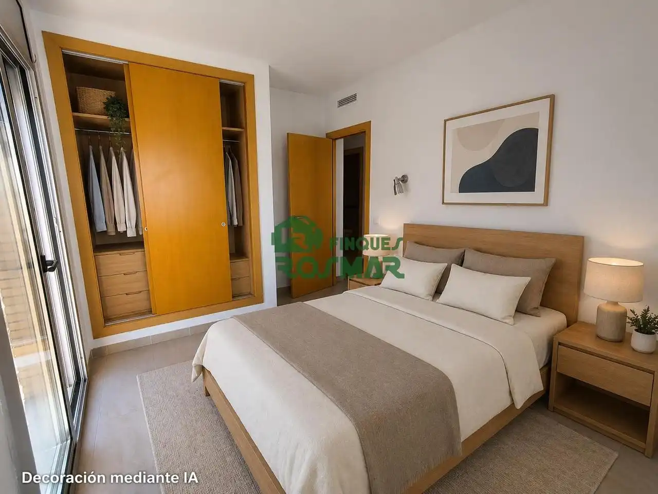 Bedroom of Flat for sale in Lloret de Mar  with Air Conditioner and Terrace