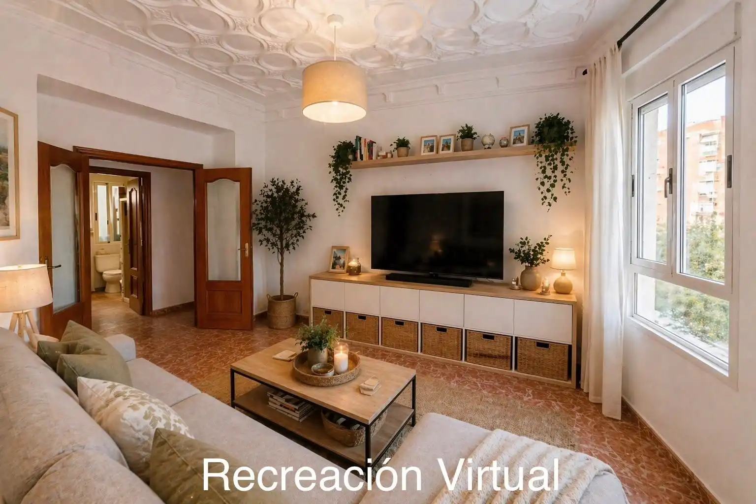 Sala de estar de Piso en venta en  Valencia Capital