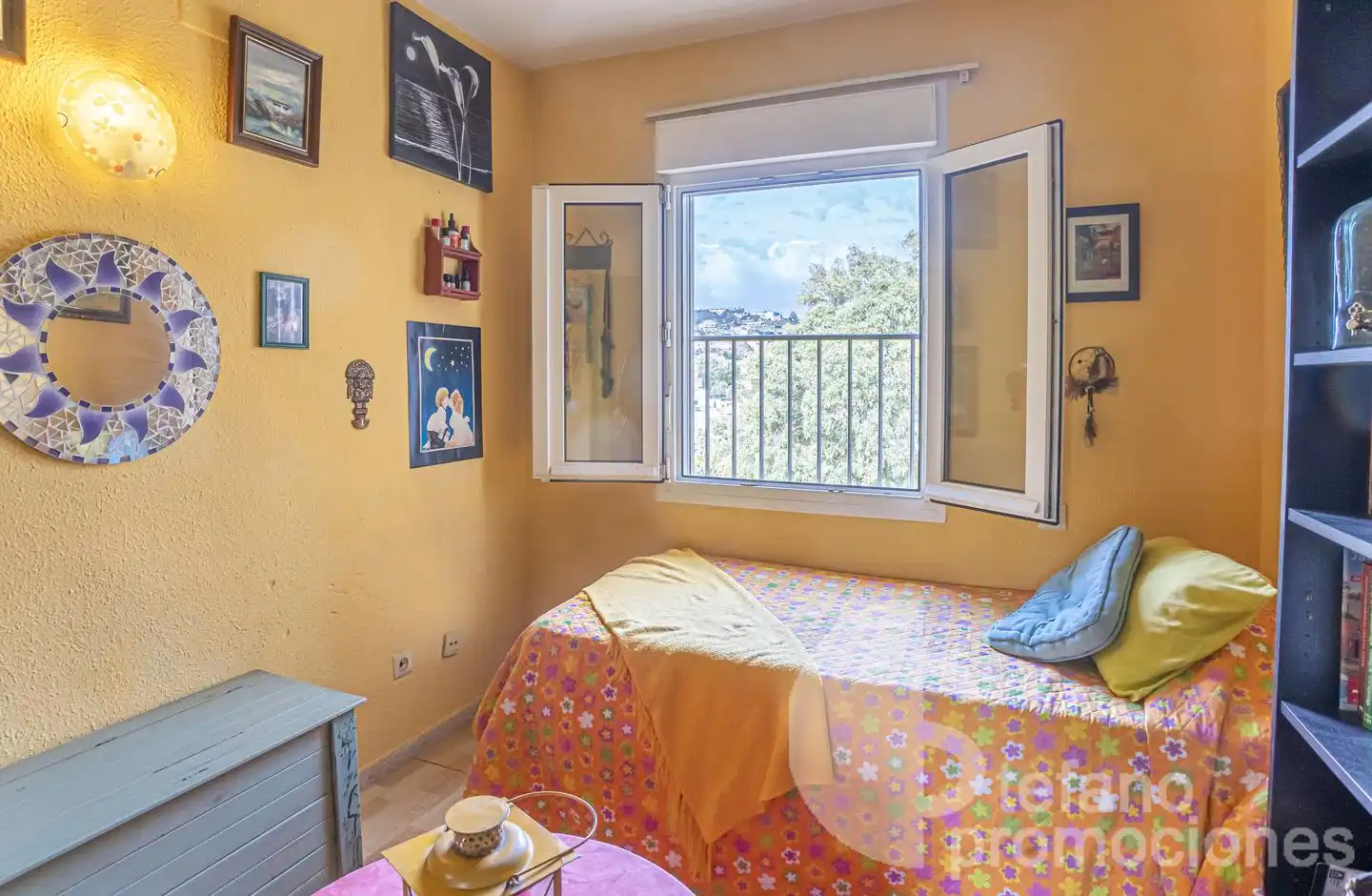 Bedroom of Flat for sale in Málaga  with Parquet flooring, Terrace and Storage room