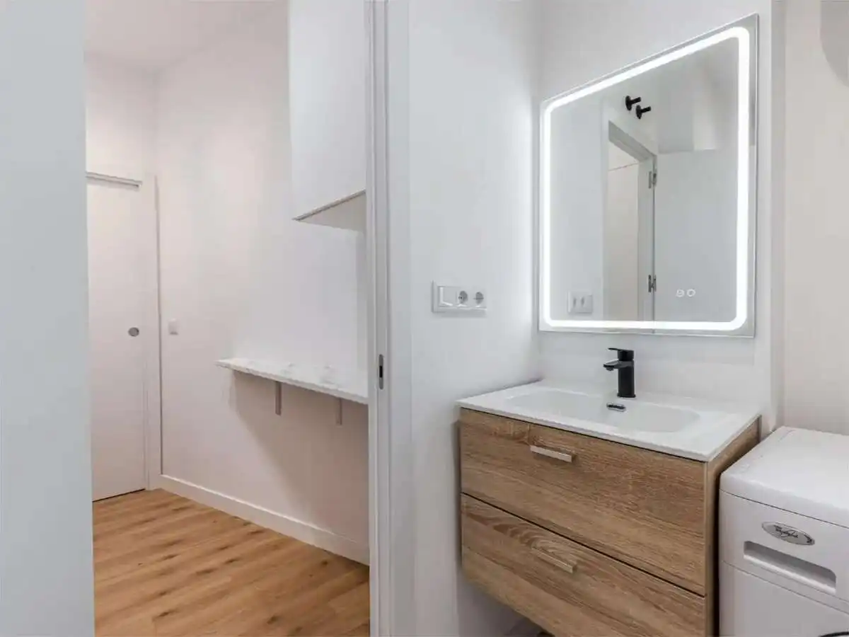 Badezimmer von Wohnung zum Verkauf in Madrid