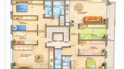 Foto 5 de Piso en venta en De Montserrat, Nucli Urbà, Esparreguera