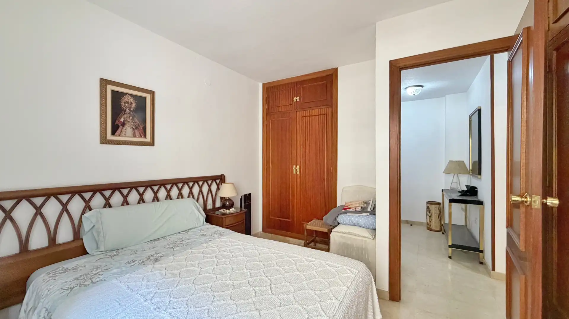 Bedroom of Flat for sale in Marbella  with Terrace, Oven and Washing machine