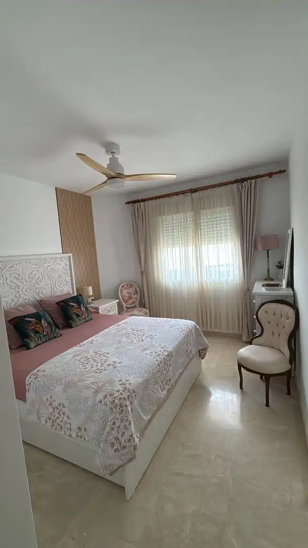Bedroom of Apartments for rent in Torremolinos  with Air Conditioner, Heating and Terrace
