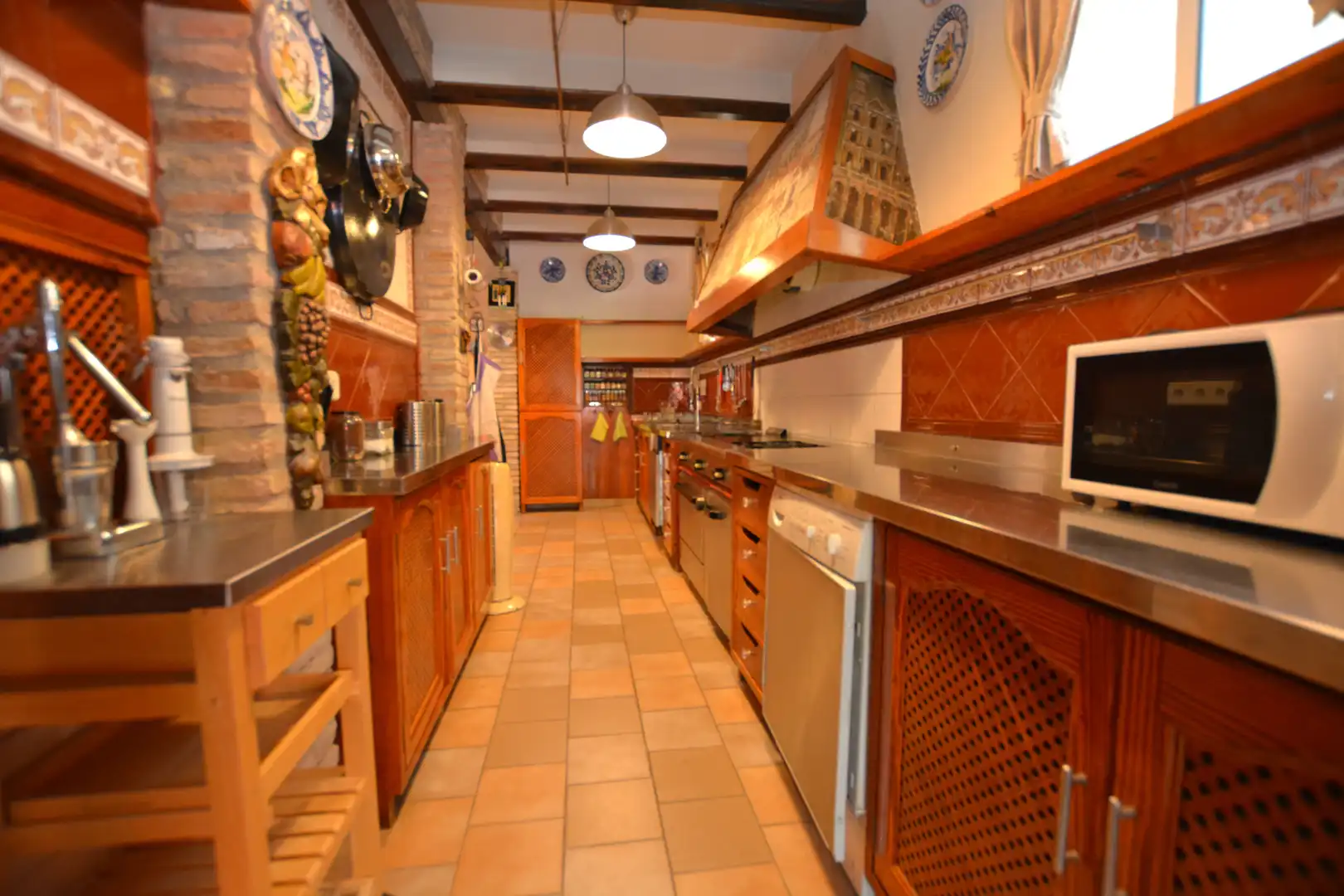 Cocina de Casa o chalet en venta en Guillena con Aire acondicionado, Calefacción y Jardín privado