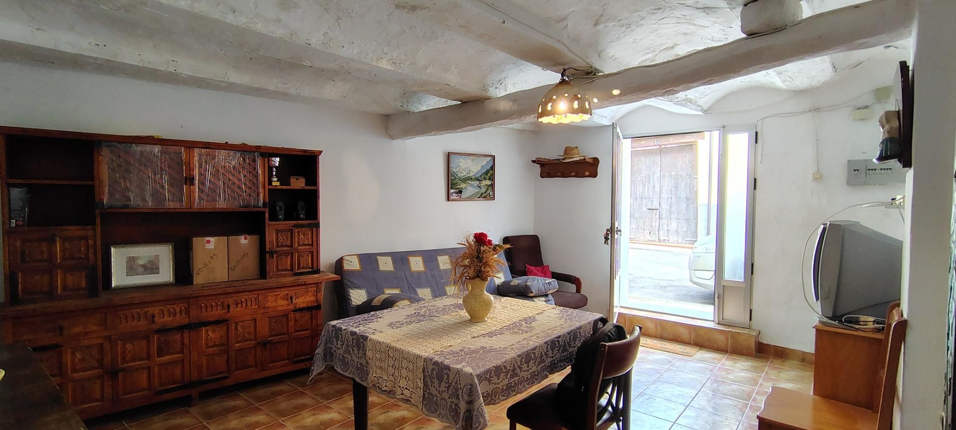 Dining room of House or chalet for sale in  Teruel Capital  with Terrace and Balcony