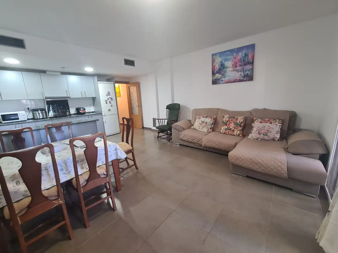 Living room of Flat for sale in Vinaròs  with Air Conditioner, Heating and Furnished