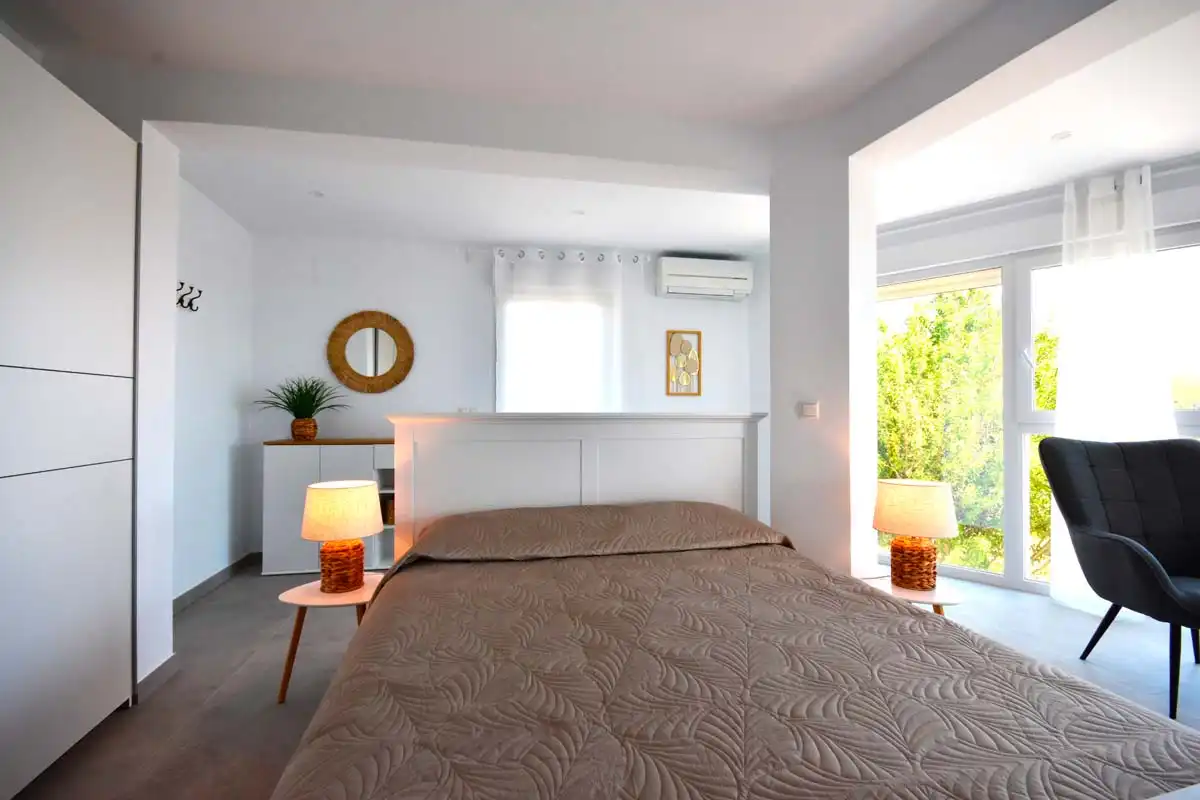 Habitación de Casa o chalet en venta en Calpe / Calp con Aire acondicionado, Jardín privado y Terraza
