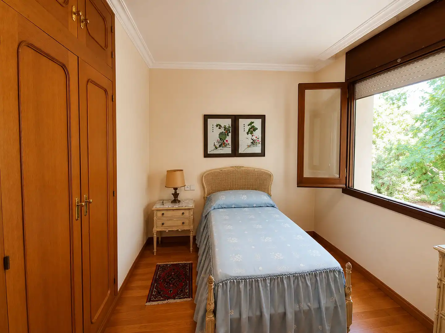 Dormitori de Casa o xalet de lloguer en Girona amb Aire condicionat, Calefacció i Jardí privat