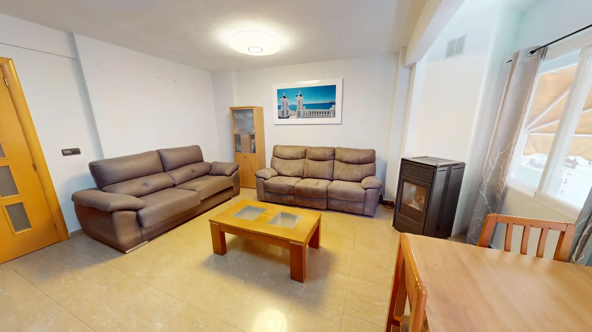 Sala de estar de Dúplex en venta en Benidorm con Aire acondicionado, Terraza y Amueblado