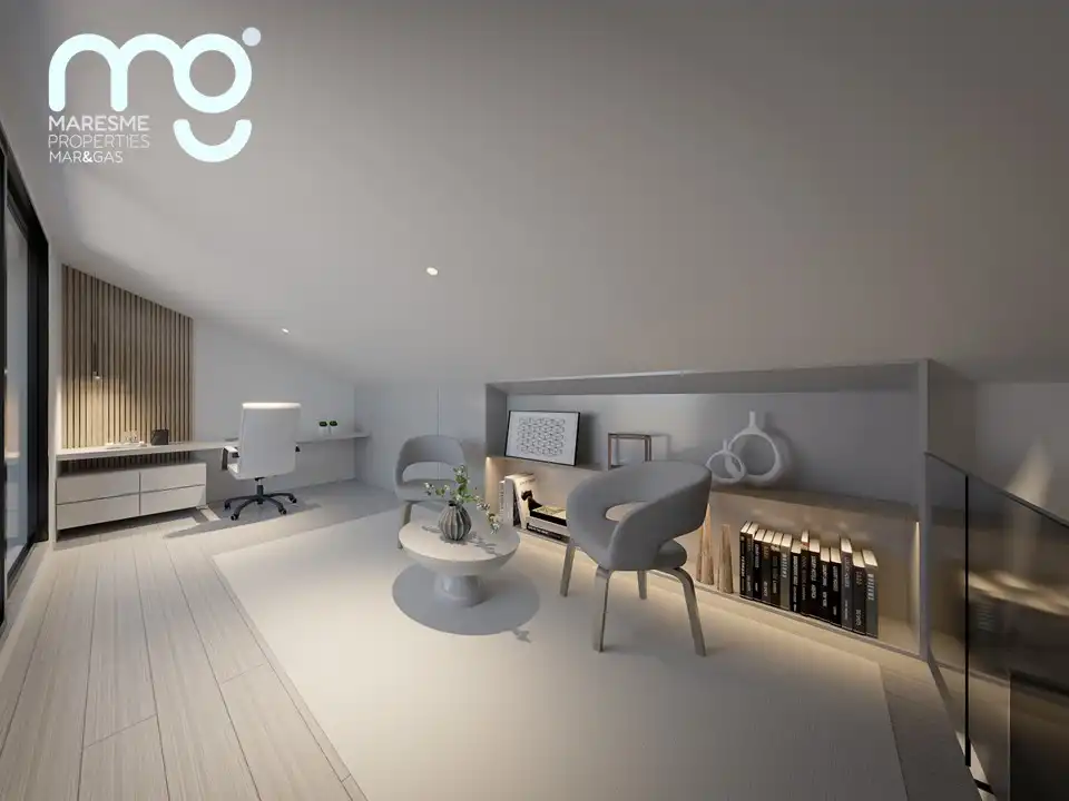 Living room of Detached homes for sale in El Masnou  with Air Conditioner, Heating and Private garden
