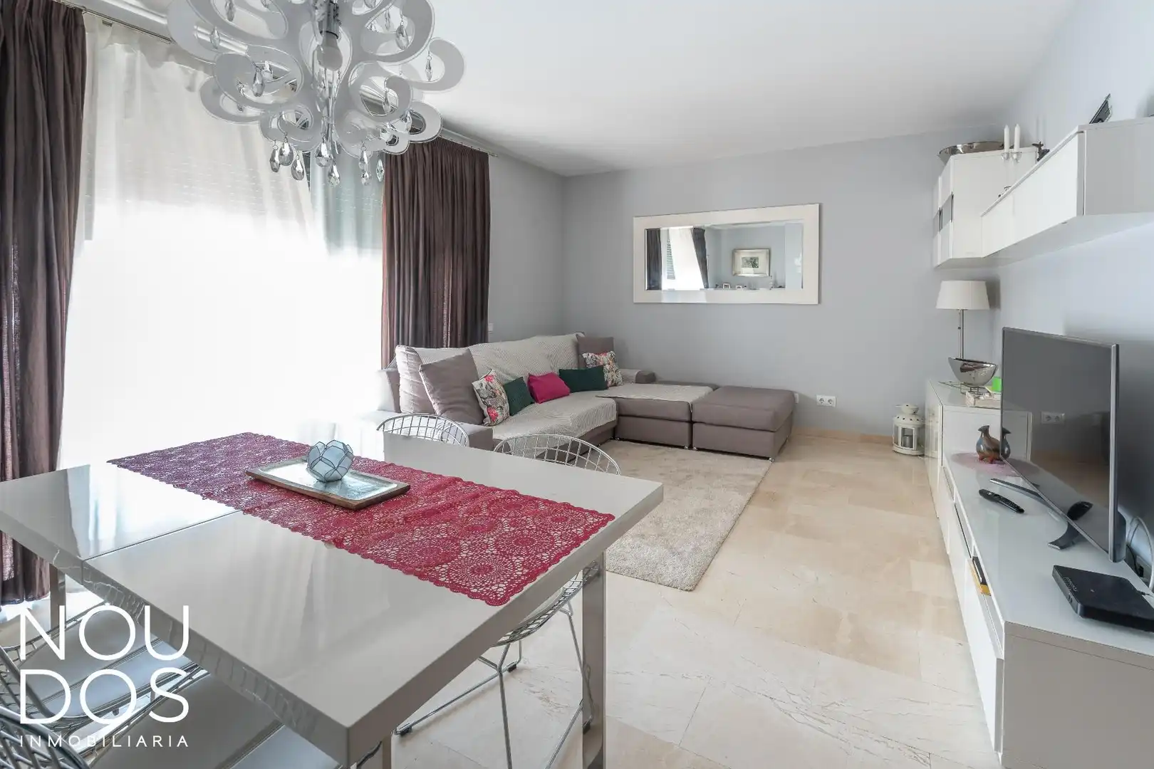 Sala de estar de Piso en venta en  Palma de Mallorca con Aire acondicionado, Calefacción y Jardín privado