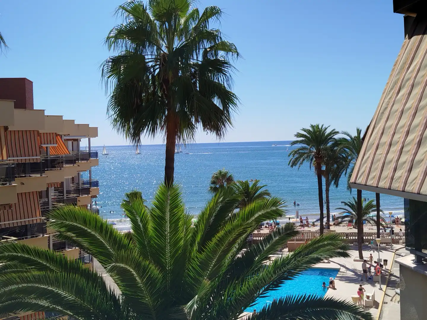 Apartment mit Pool zur Miete in Vilafortuny - Cap de Sant Pere
