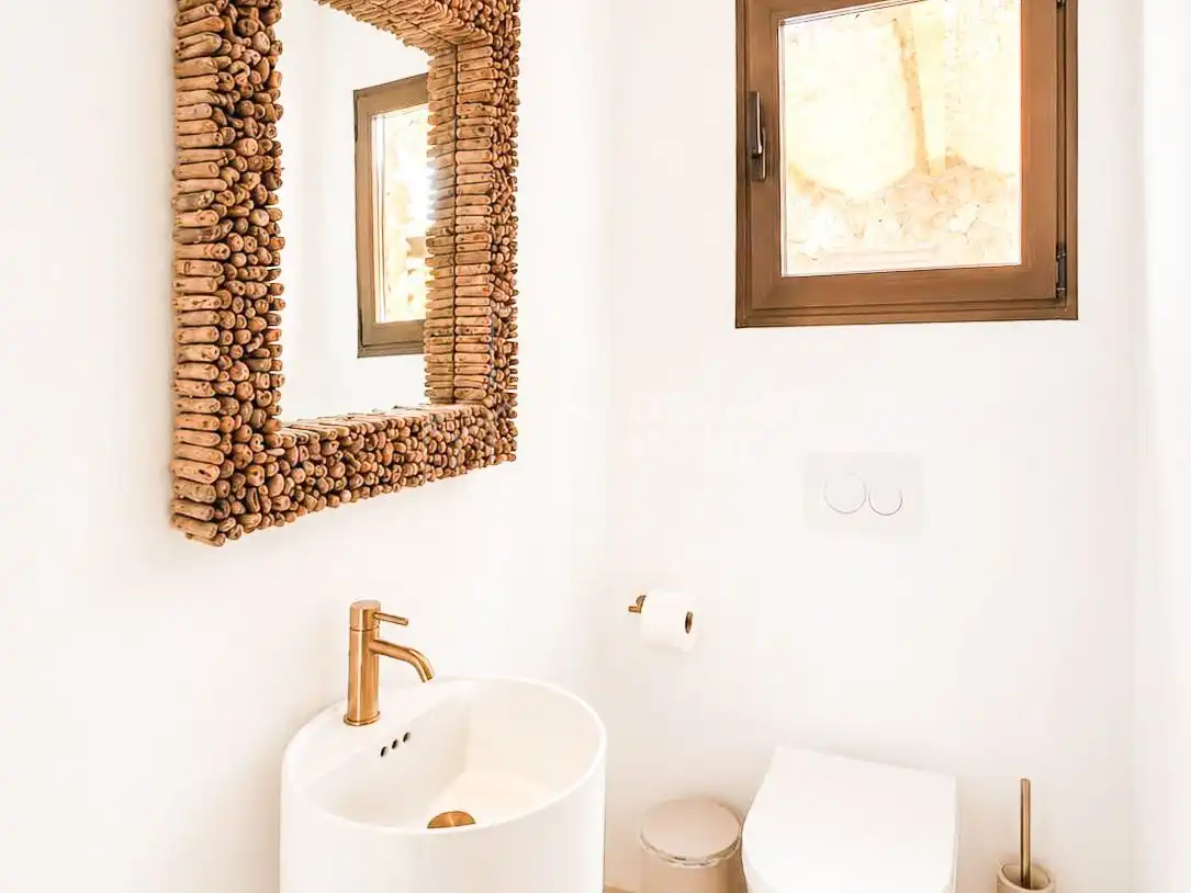 Baño de Casa o chalet en venta en La Oliva con Jardín privado, Terraza y Piscina