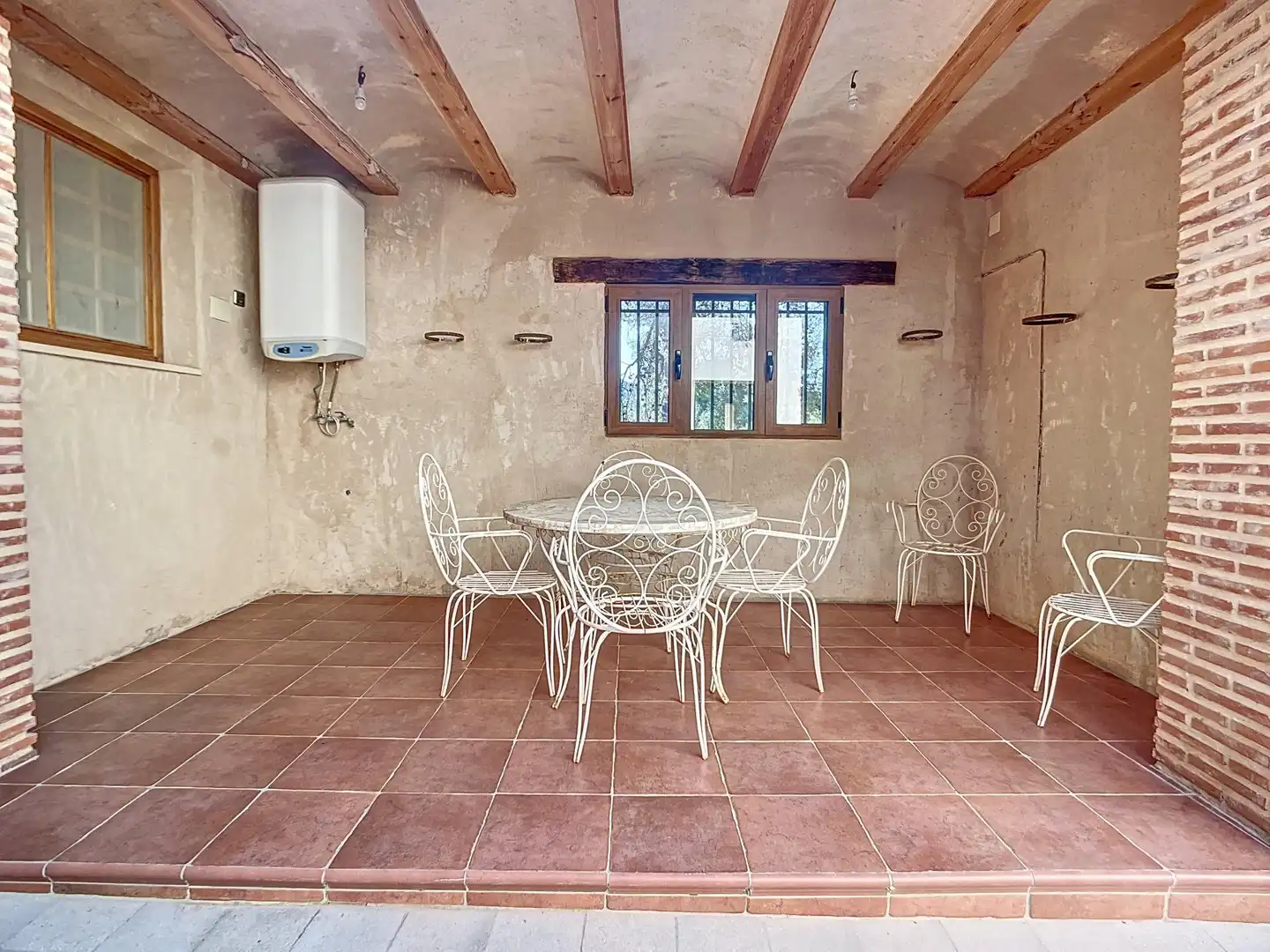 Terraza de Finca rústica en venta en Tibi con Jardín privado, Terraza y Trastero