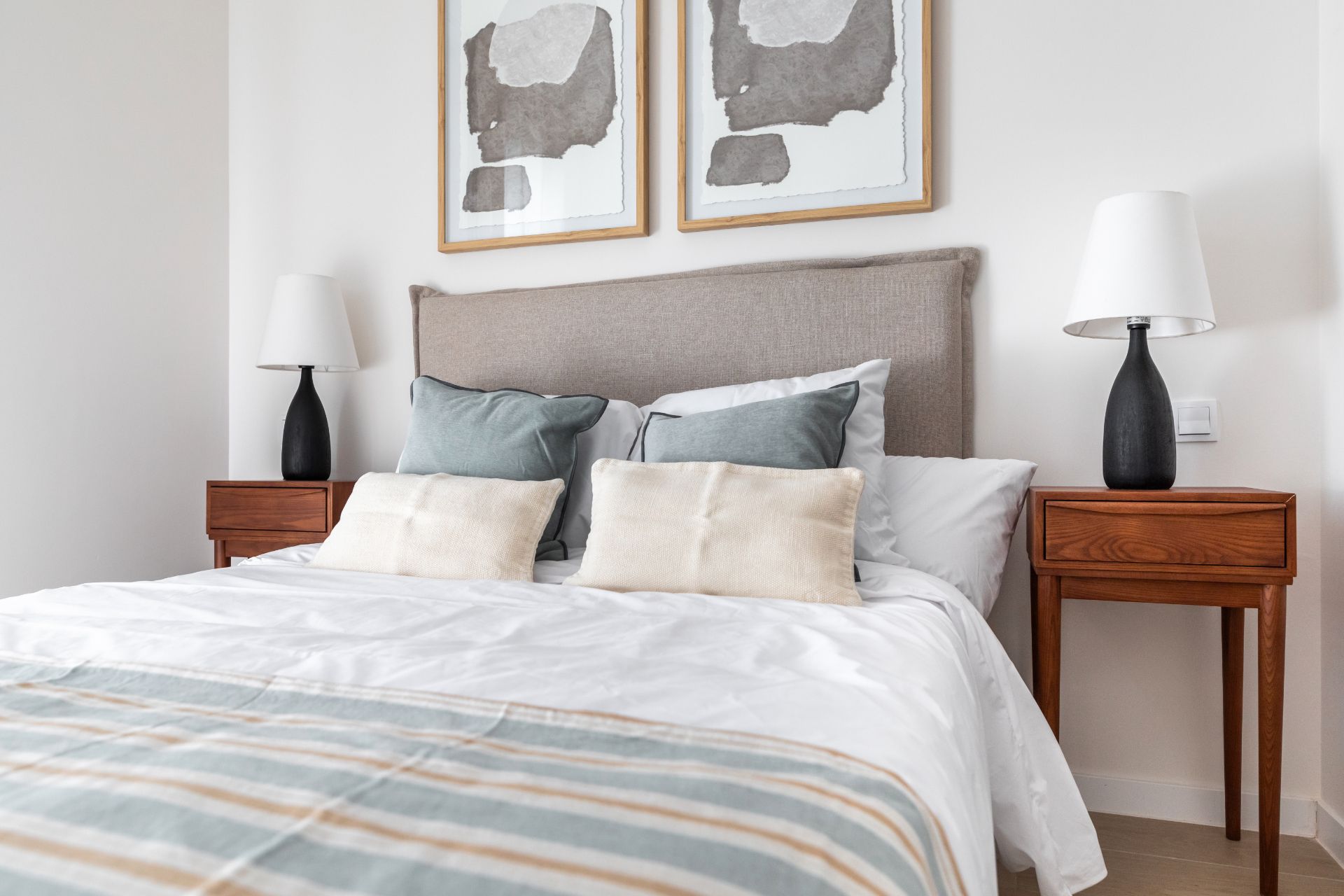 Dormitori de Apartament de lloguer en  Madrid Capital amb Aire condicionat, Calefacció i Terrassa